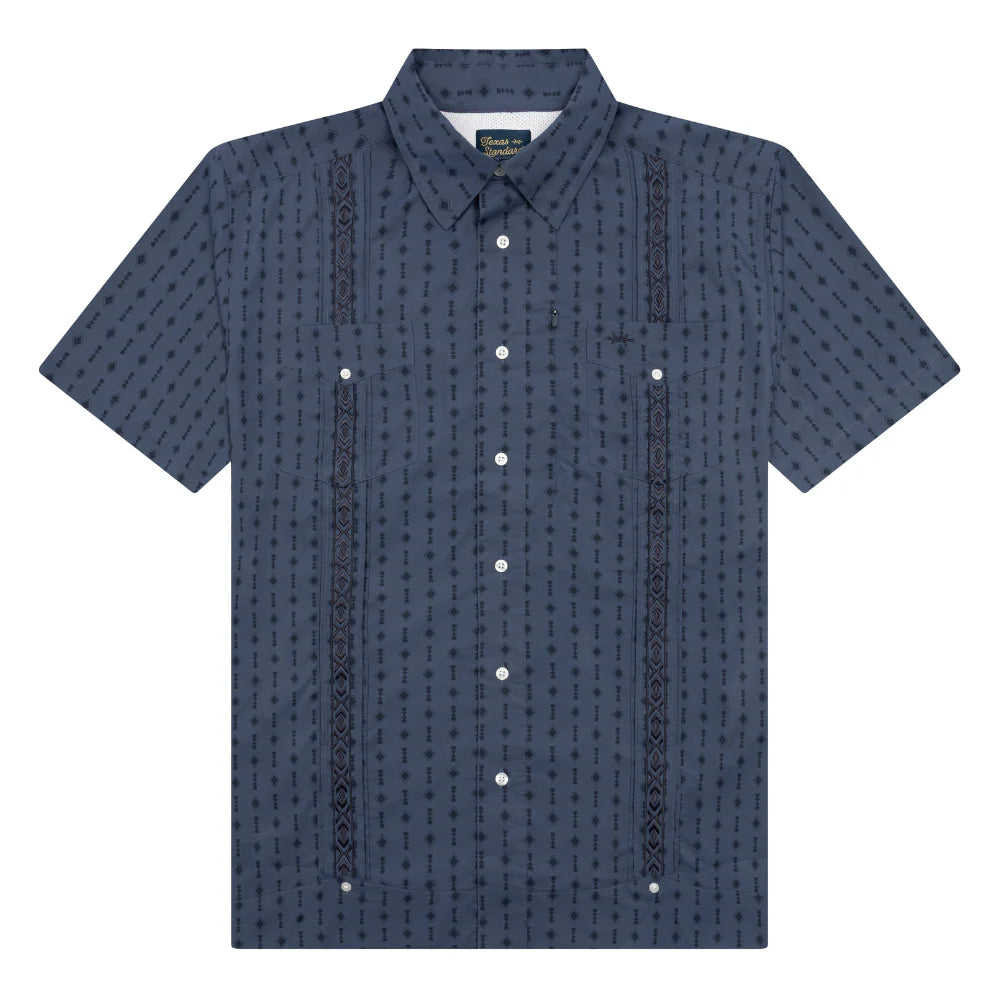 Guayabera Libre - Navy Oscura