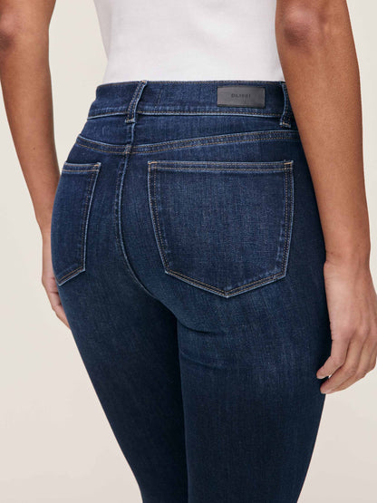 Mara Straight 27" - Eastside stretch dark indigo straight leg jeans by DL1961 Women's Pants HCO