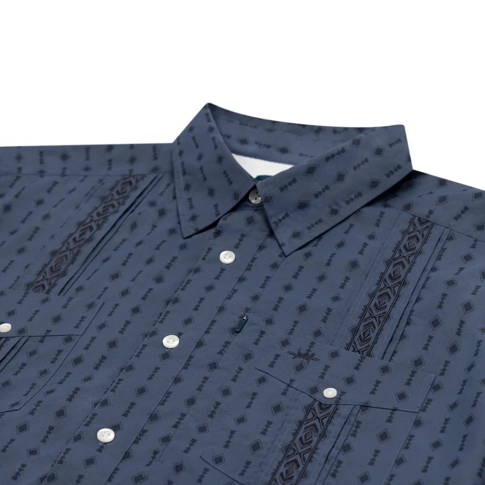 Guayabera Libre - Navy Oscura