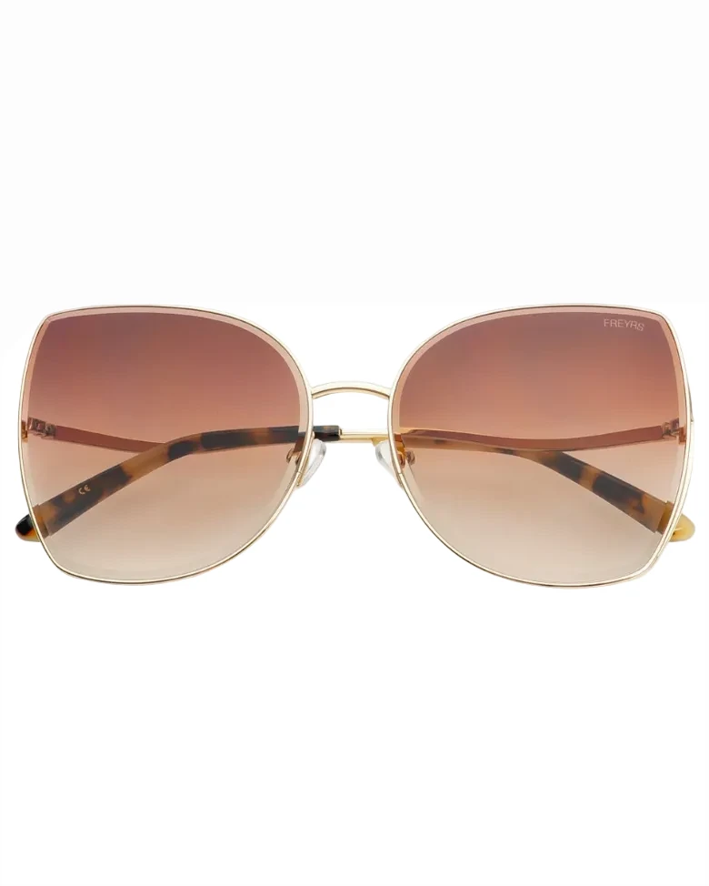 Margot Oversized - Gold / Brown