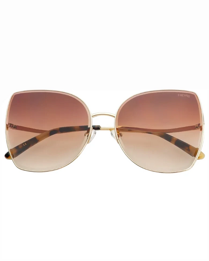 Margot Oversized - Gold / Brown