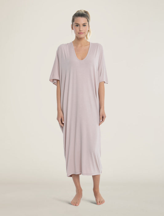 Luxe Milk Jersey Caftan