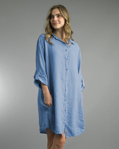 Button Front Dress