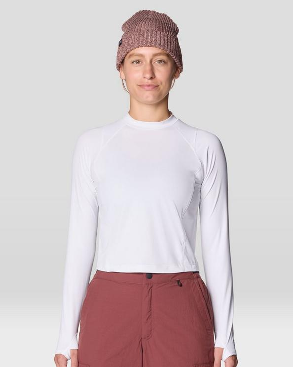 Crater Lake Long Sleeve Crop