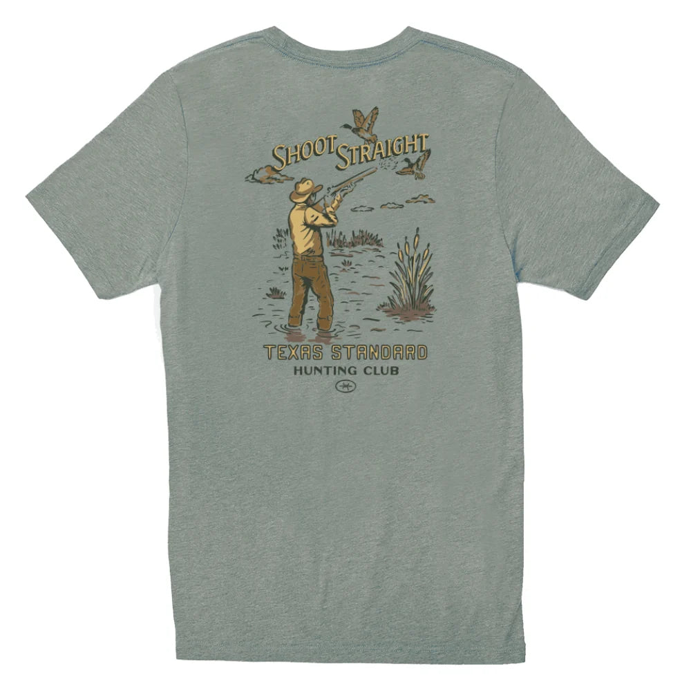 Heritage Printed Tee - Shoot Straight