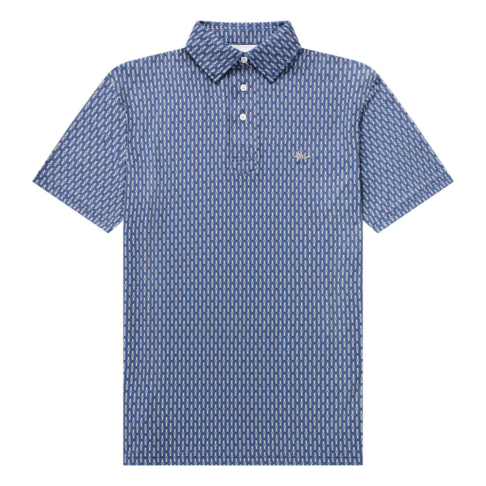 Texas Traditions Polo - Serape Navy