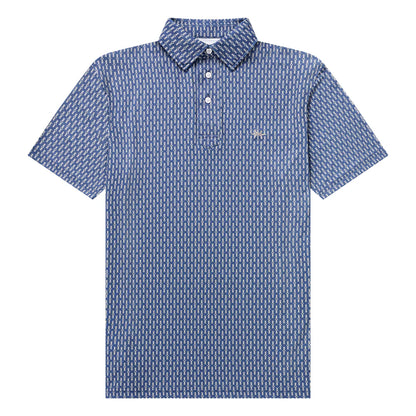 Texas Traditions Polo - Serape Navy