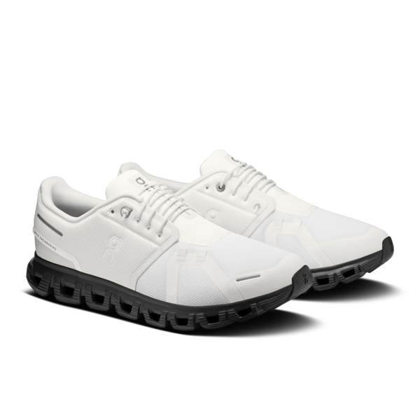 Cloud 6 M - White/Black casual men's shoes by ON RUNNING from HCO Fredericksburg collection