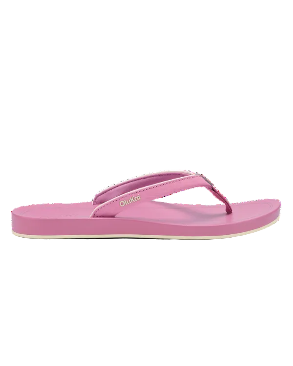 Uiki W pink Olukai sandal with cushioned sole, lightweight and water-friendly style