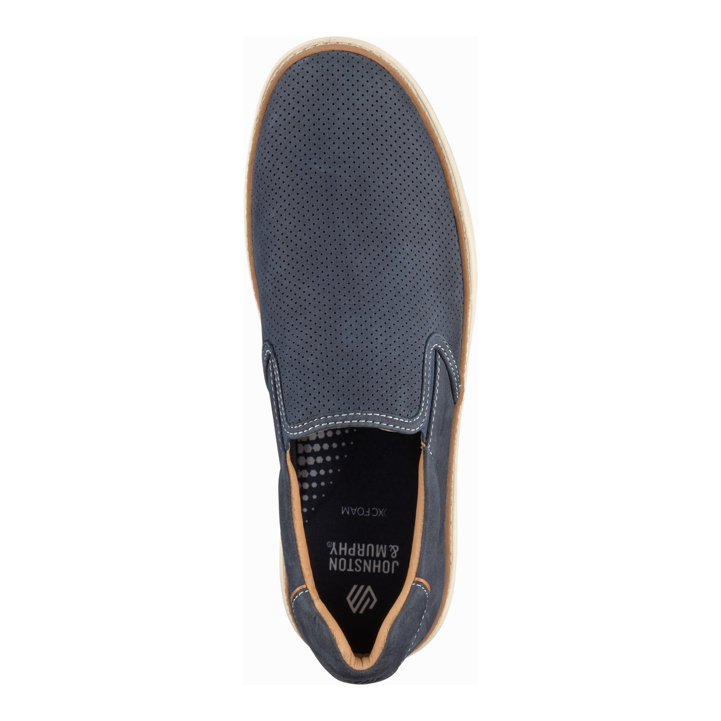 McGuffey 2 Perfed Slip On - Navy Nubuck