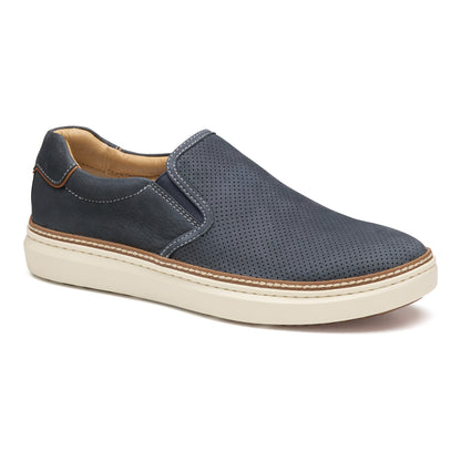 McGuffey 2 Perfed Slip On - Navy Nubuck