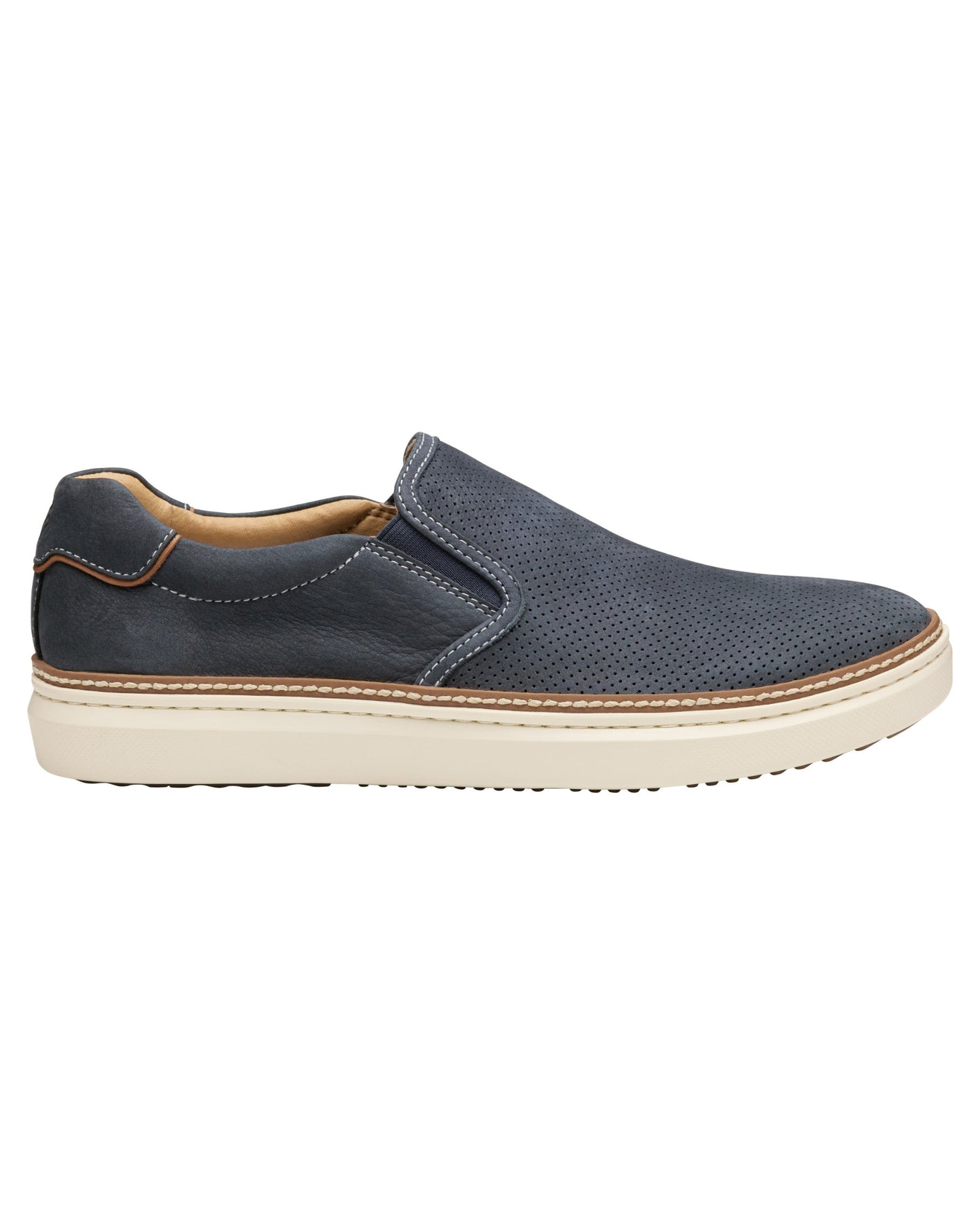 McGuffey 2 Perfed Slip On - Navy Nubuck