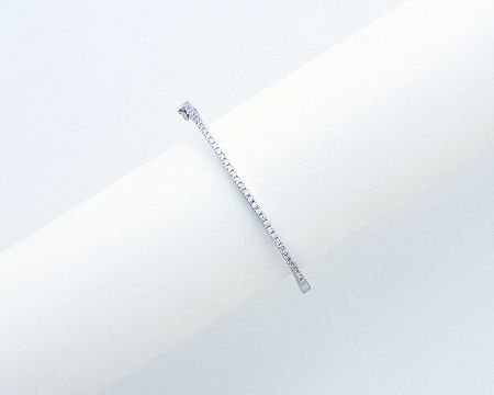 Silver Pave Bracelet