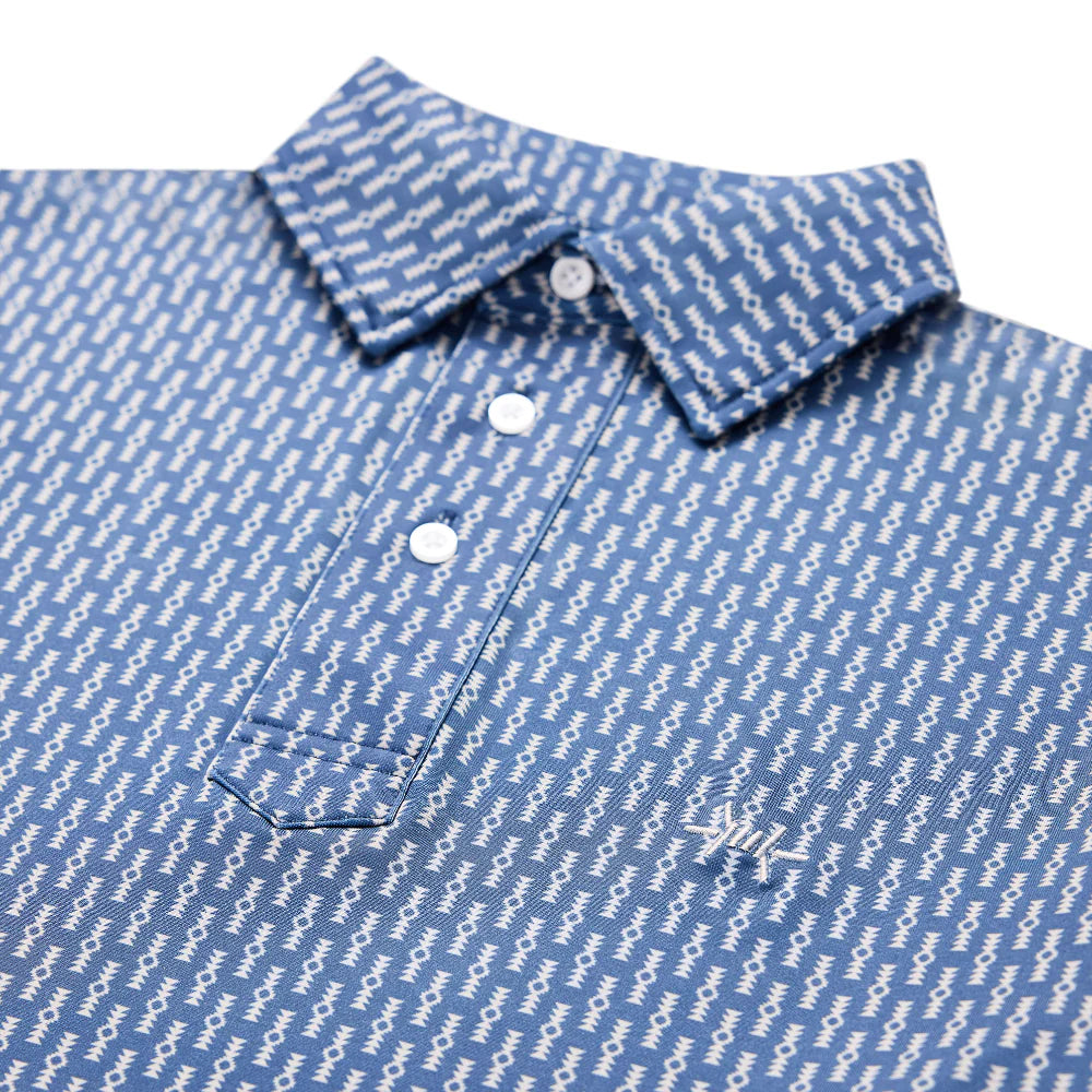 Texas Traditions Polo - Serape Navy