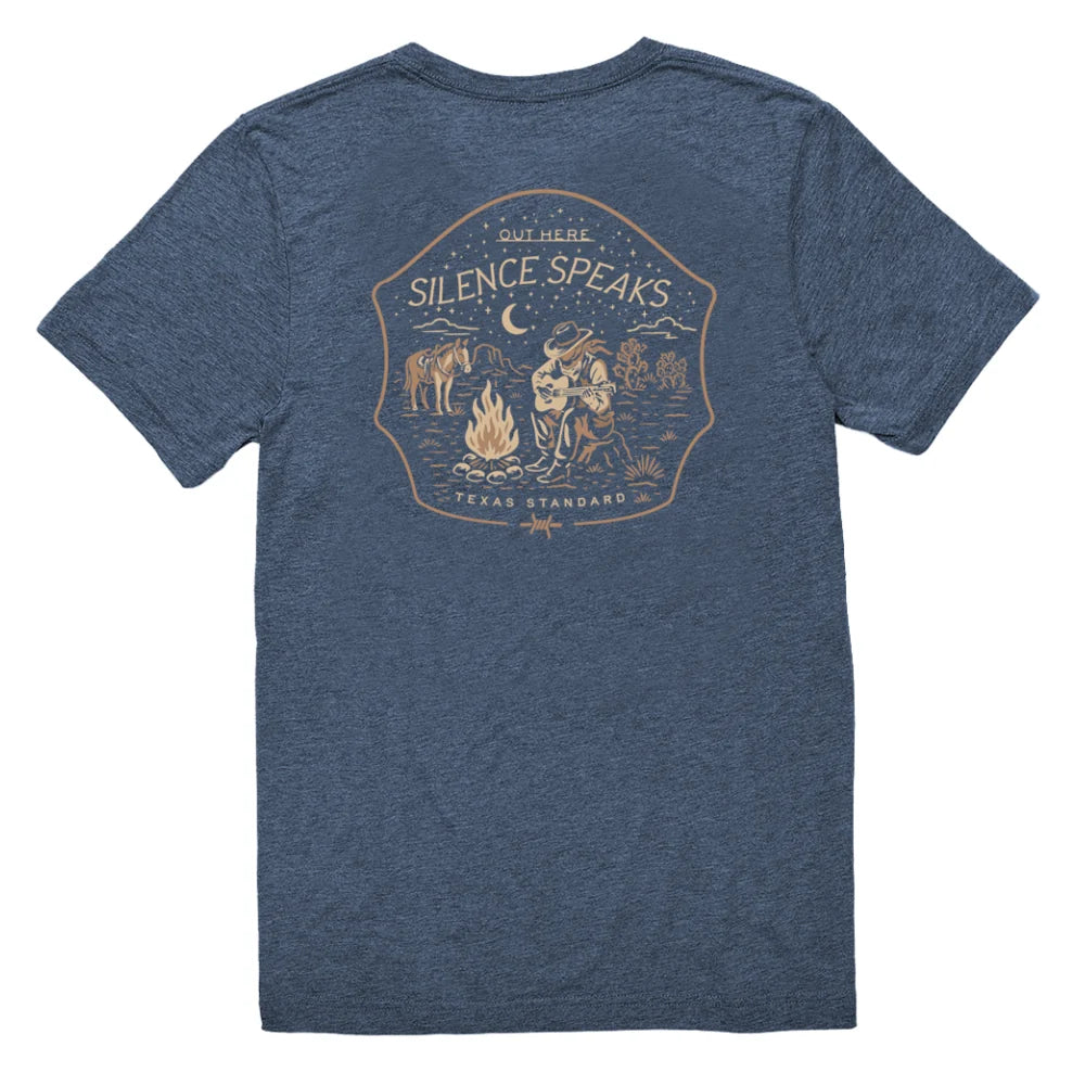 Heritage Printed Tee - Silence Speaks