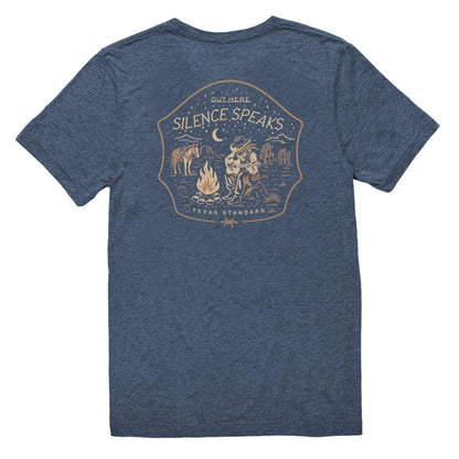 Heritage Printed Tee - Silence Speaks