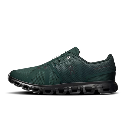 Cloud 6 M - Evergreen/Glacier men's shoe by ON RUNNING from HCO curated in Fredericksburg TX