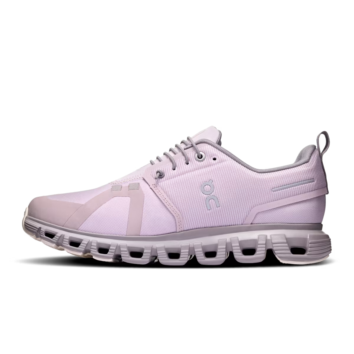 Cloud 6 WP W - Mauve/Zinc women's waterproof running shoe by ON RUNNING, HCO collection