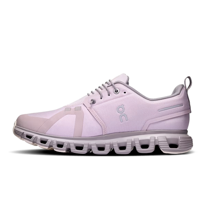 Cloud 6 WP W - Mauve/Zinc women's waterproof running shoe by ON RUNNING, HCO collection