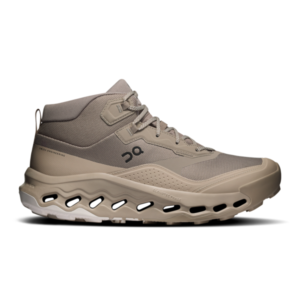 Men's Cloudhorizon 2 Mid WP - Cinder/Desert beige hiking shoe by ON RUNNING