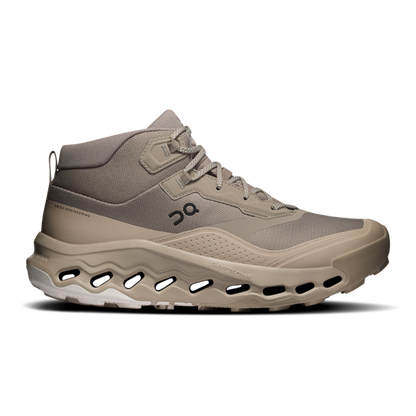 Men's Cloudhorizon 2 Mid WP - Cinder/Desert beige hiking shoe by ON RUNNING