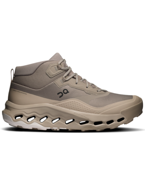 Men's Cloudhorizon 2 Mid WP - Cinder/Desert by ON RUNNING beige hiking shoe