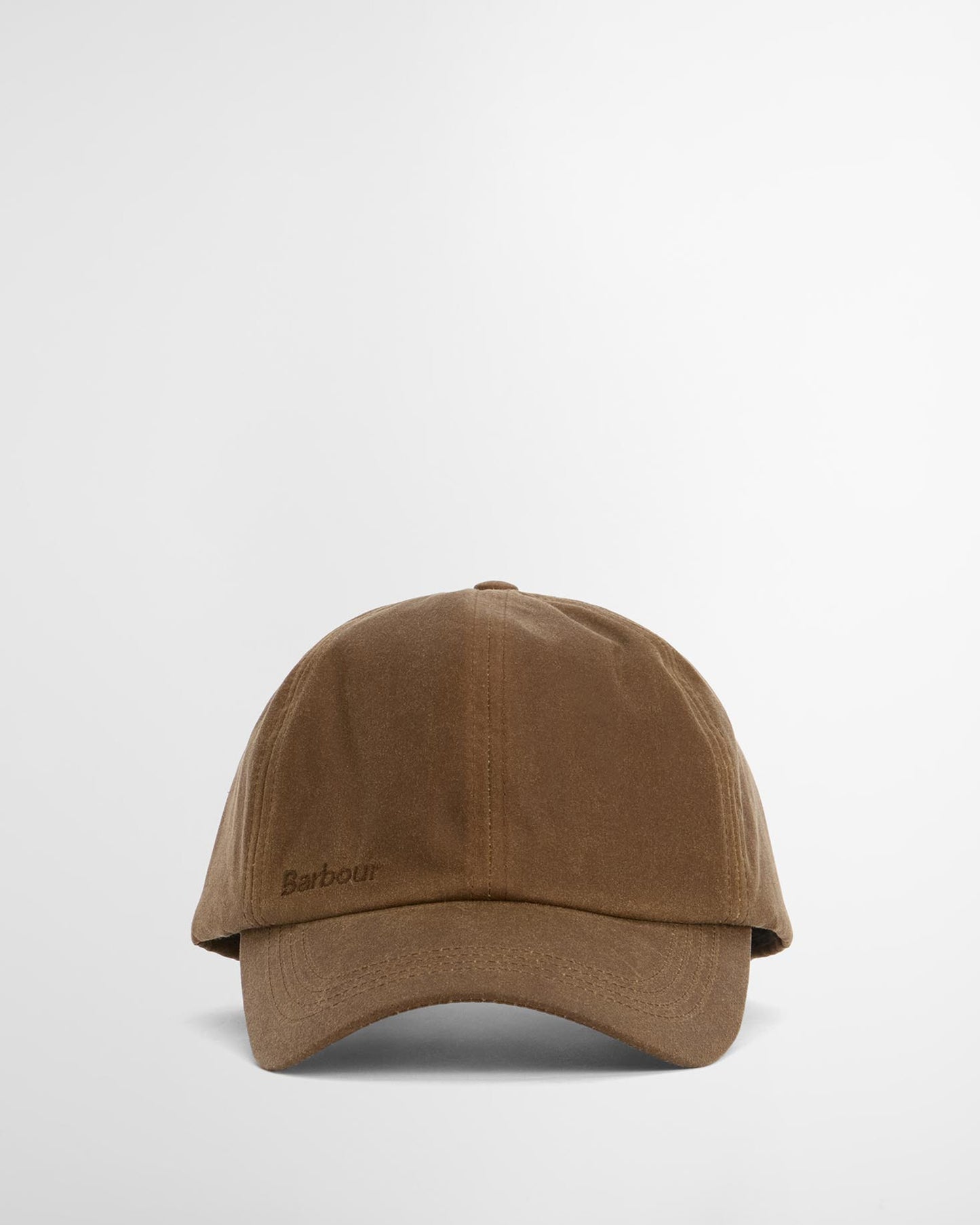 Wax Cap in brown waxed cotton with tonal Barbour embroidery, curated Fredericksburg TX boutique