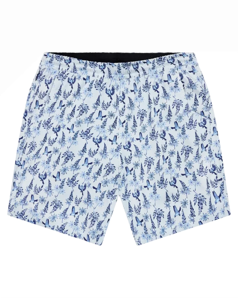 Waterloo Swim Shorts - Bluebonnet 7"