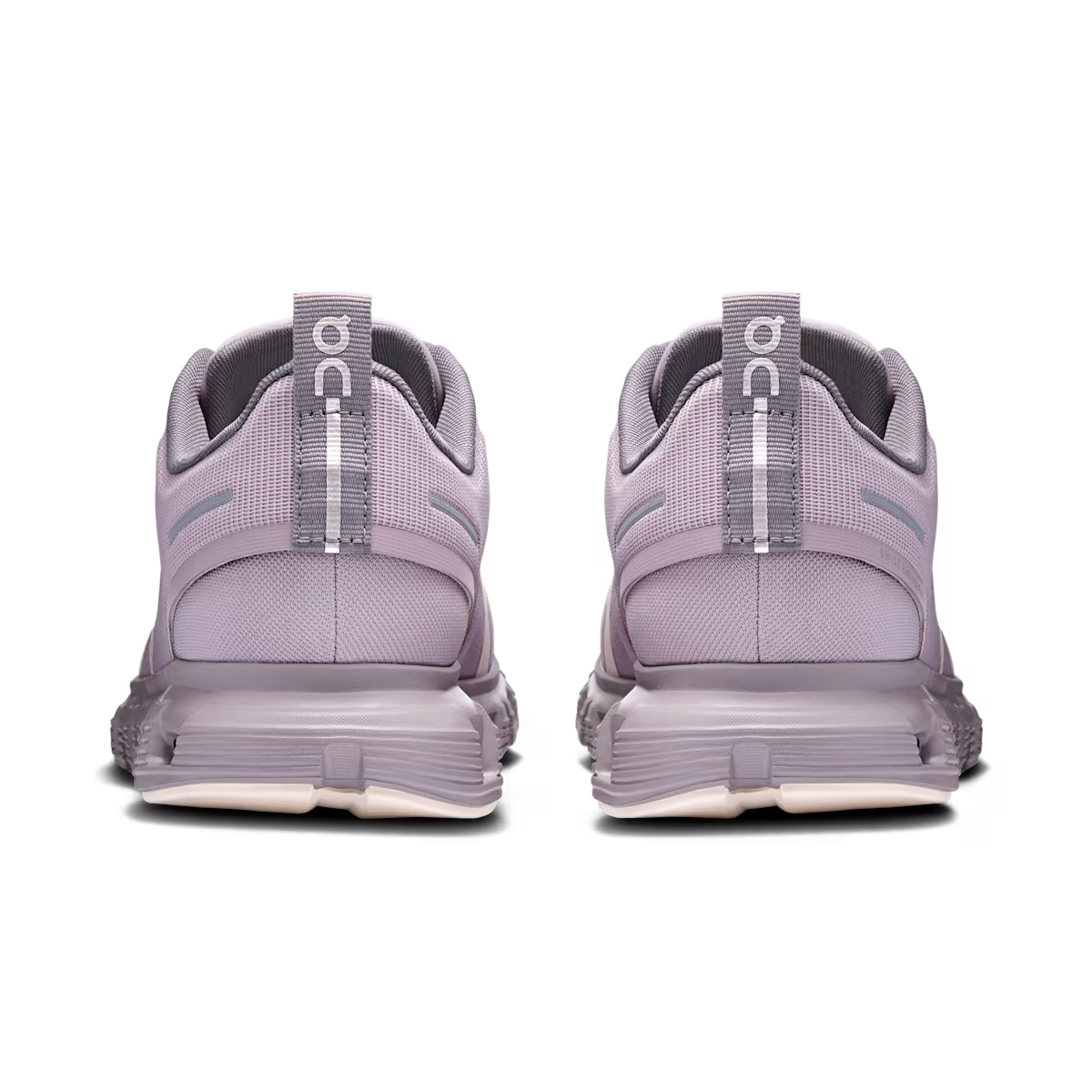 Cloud 6 WP W - Mauve/Zinc women's running shoes rear view by ON RUNNING, Women's Shoes HCO collection