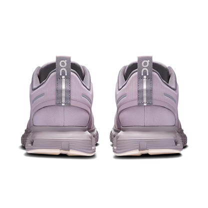 Cloud 6 WP W - Mauve/Zinc women's running shoes rear view by ON RUNNING, Women's Shoes HCO collection
