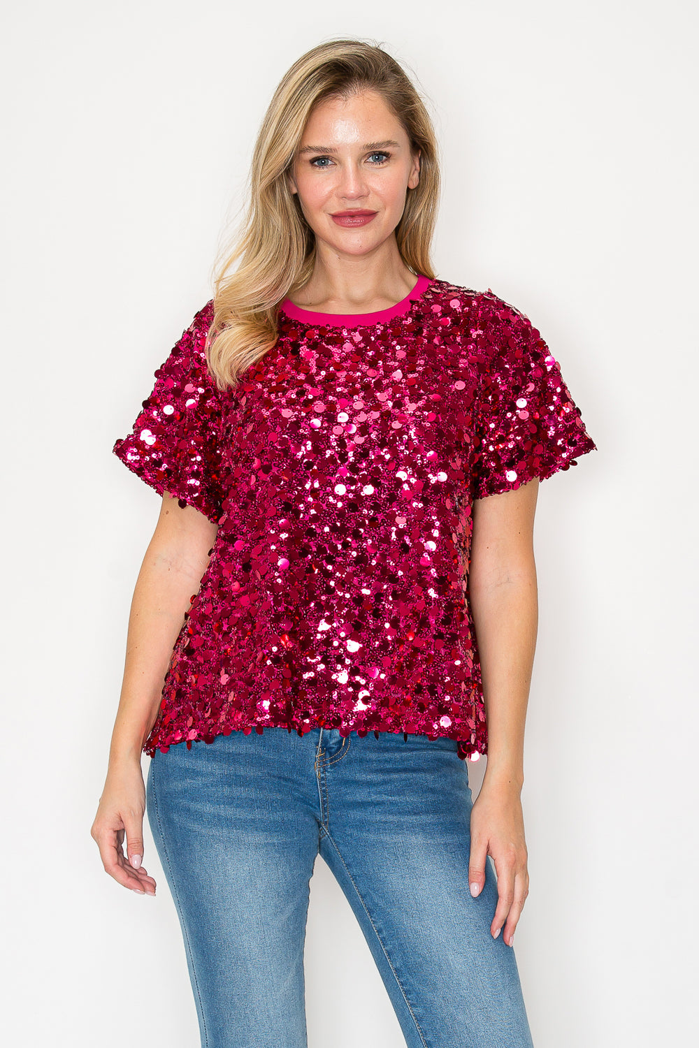 Jeovanny Sequin Top