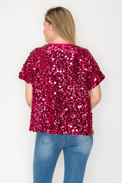 Jeovanny Sequin Top