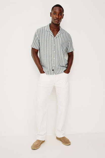 FIELDER - MARINE WHITE STRIPE