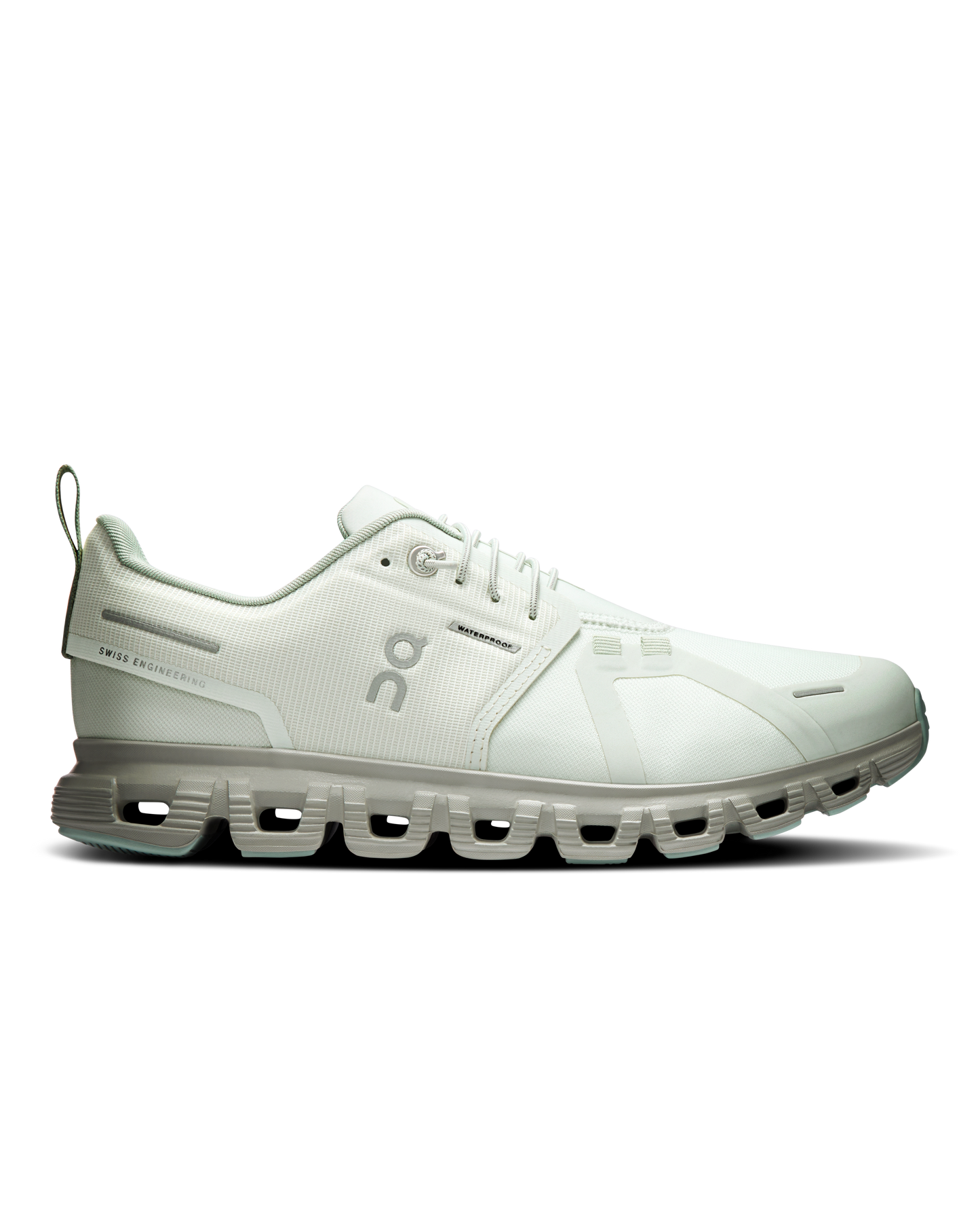 Cloud 6 WP W - Iceberg/Tin waterproof women's shoe by ON RUNNING, breathable, HCO collection