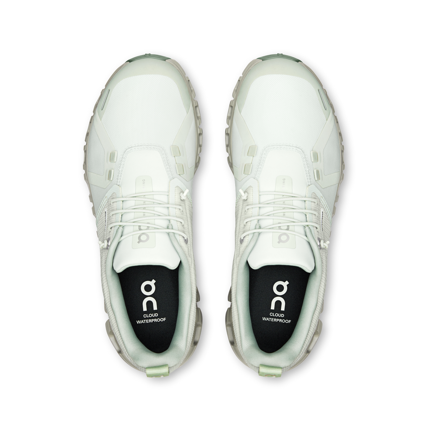 Cloud 6 WP W - Iceberg/Tin waterproof women's shoes by ON RUNNING, breathable, HCO collection