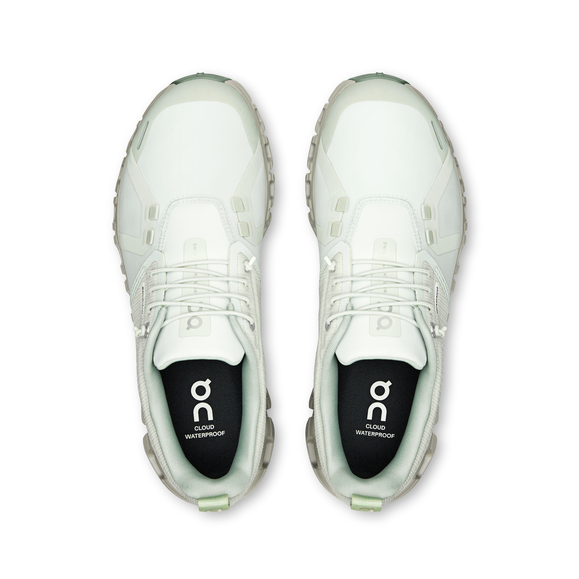 Cloud 6 WP W - Iceberg/Tin waterproof women's shoes by ON RUNNING, breathable, HCO collection