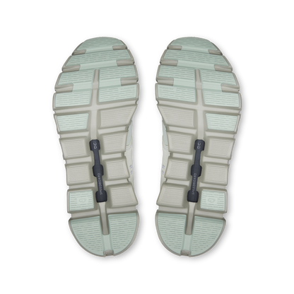 Cloud 6 WP W - Iceberg/Tin women's shoe outsole by ON RUNNING, durable grip, HCO collection