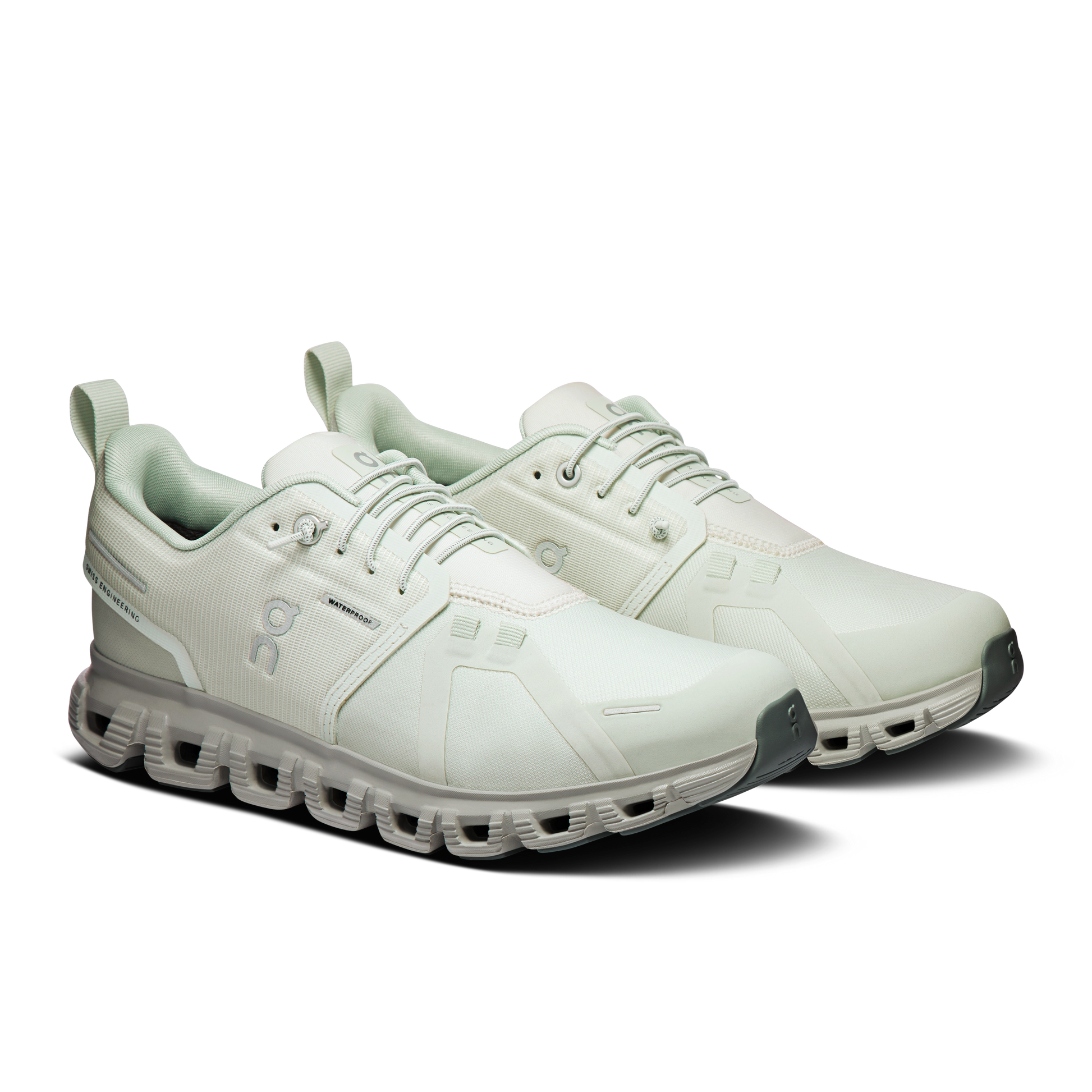 Cloud 6 WP W - Iceberg/Tin waterproof women's shoe by ON RUNNING, breathable, lightweight HCO