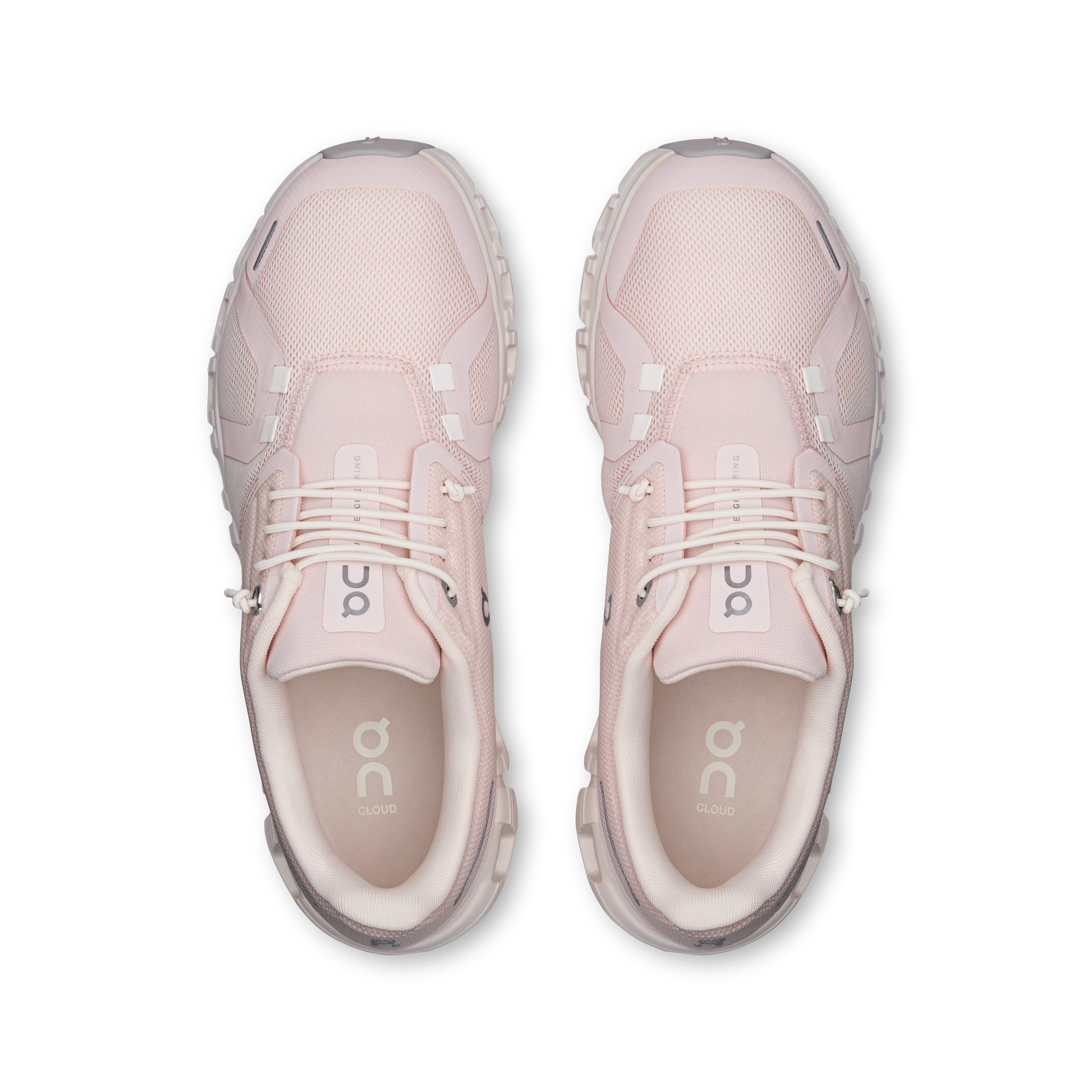 Cloud 6 W - Salt/Gardenia women's running shoes by ON RUNNING, curated at HCO Fredericksburg