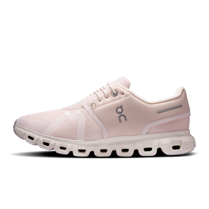 Cloud 6 W - Salt/Gardenia lightweight women's running shoe by ON RUNNING, curated at HCO