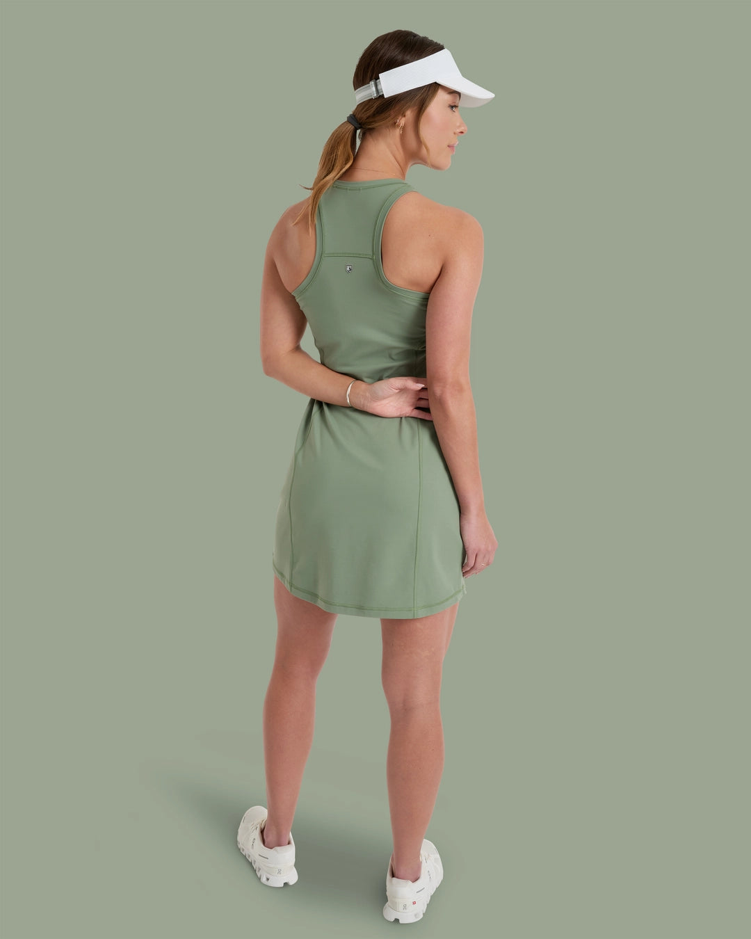 Kush Dress - Slate Green