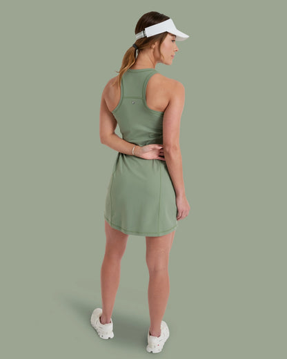 Kush Dress - Slate Green