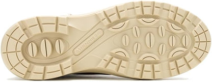 Harper Lace Zip Wp W beige outsole with rugged tread pattern by MERRELL women's shoes Sale & Clearance