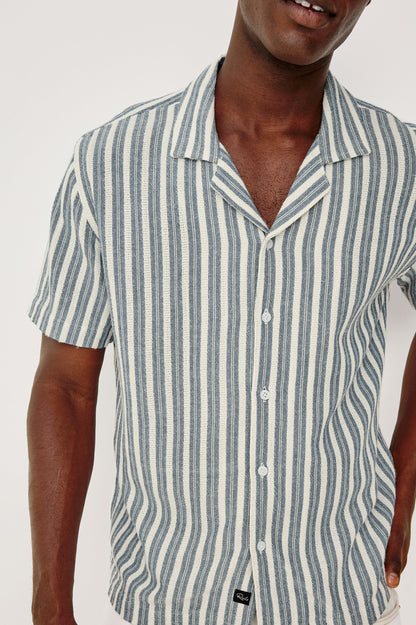 FIELDER - MARINE WHITE STRIPE