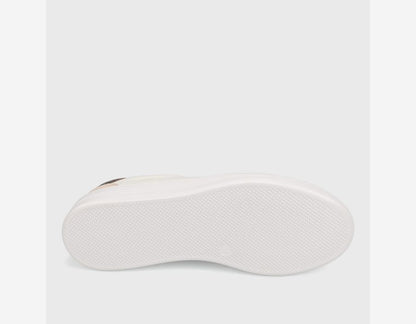 Ying - White sneaker outsole with textured rubber sole and 1.25 inch platform by VANELI