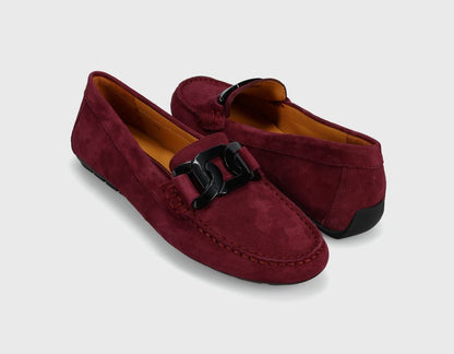 Aiker - Burgundy Suede