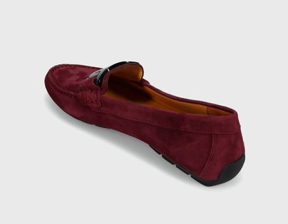 Aiker - Burgundy Suede