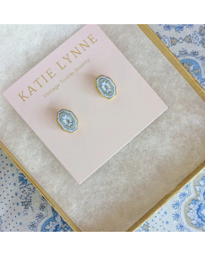 Henrietta Stud Earring - Taupe