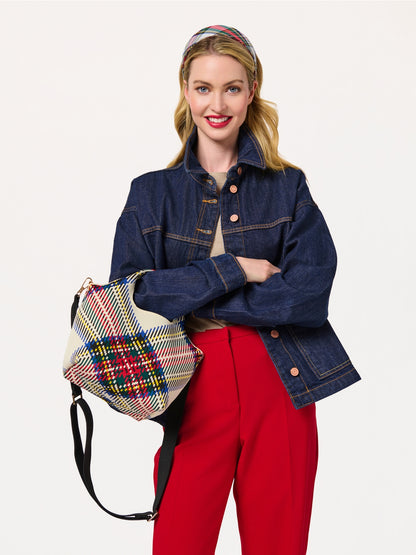 Robbie Plaid Mini Tote