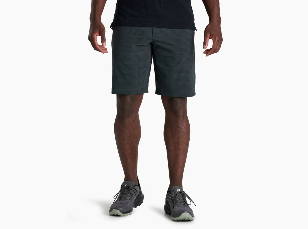 Upriser Short - Onyx men's breathable grey performance shorts from KUHL, curated Fredericksburg Texas
